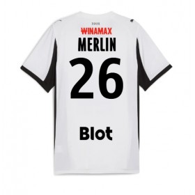 Herren Fußballbekleidung Stade Rennais Quentin Merlin #26 Auswärtstrikot 2025-26 Kurzarm
